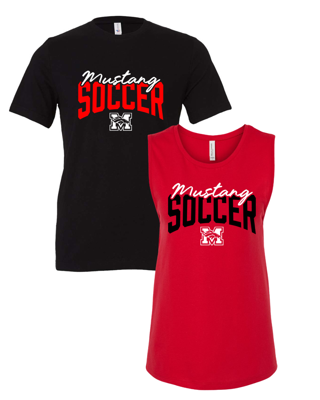 Mustang Soccer Practice T-Shirt/Tank