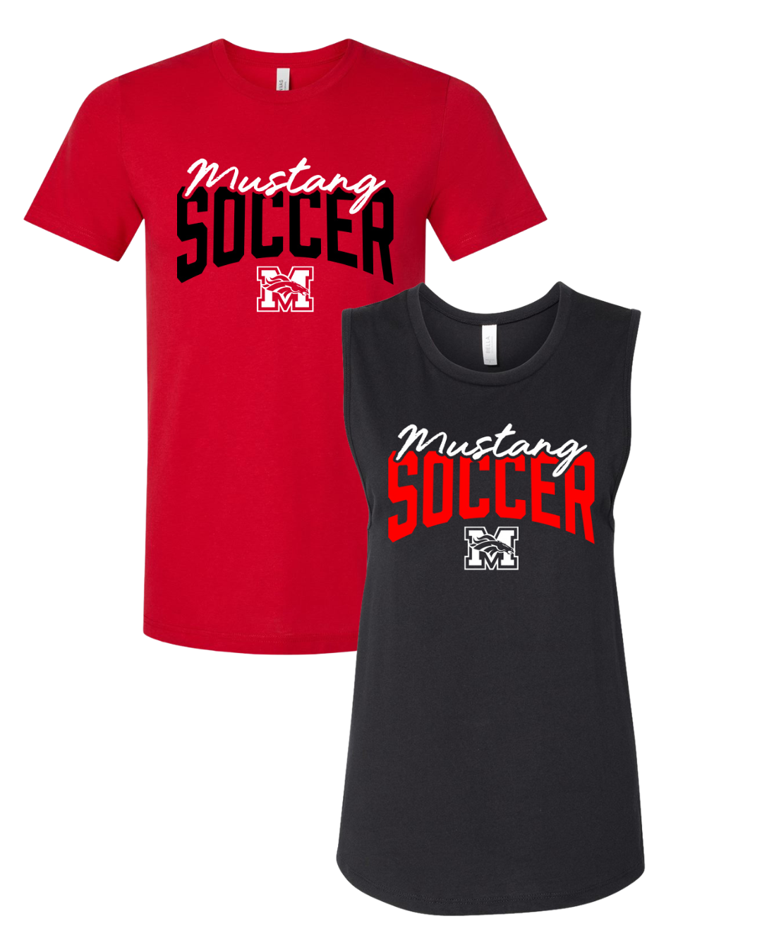 Mustang Soccer Practice T-Shirt/Tank