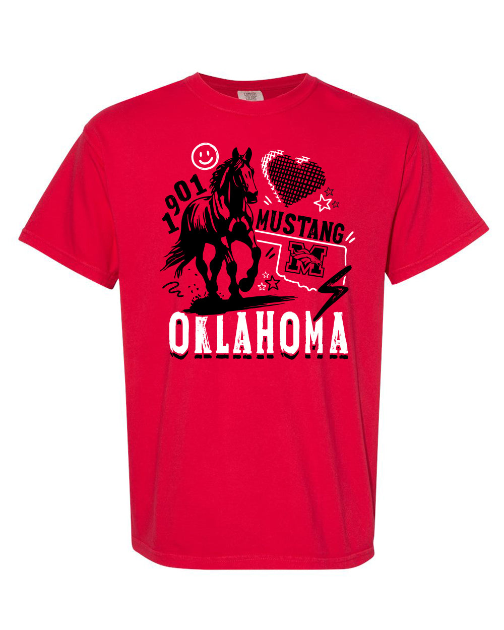 Mustang FCCLA T-Shirt (Comfort Colors)