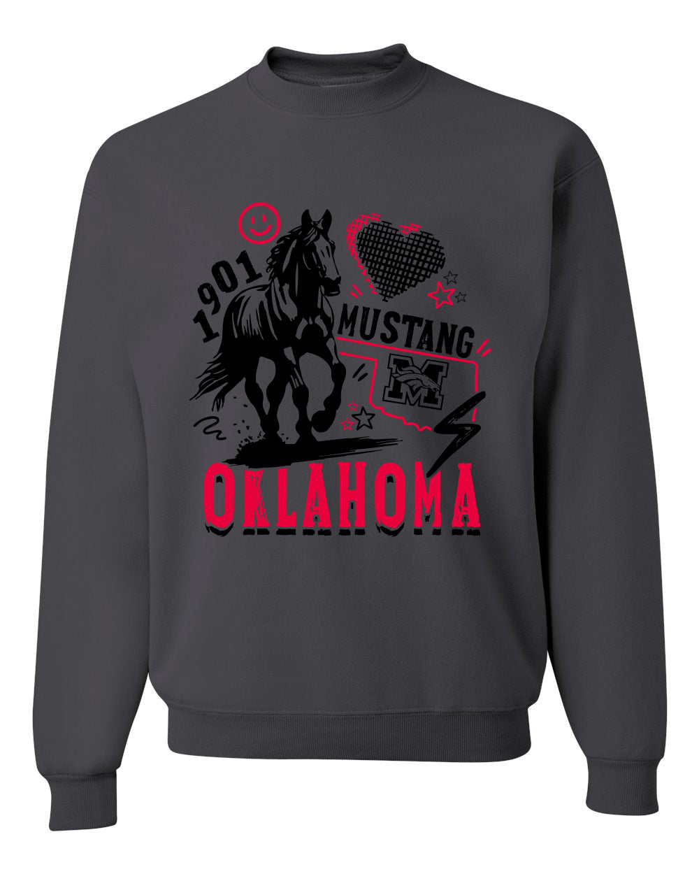 Mustang FCCLA Sweatshirt (Mulitple Colors)