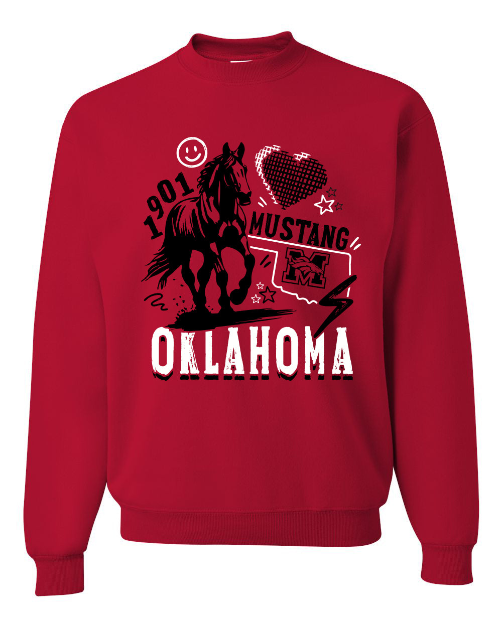 Mustang FCCLA Sweatshirt (Mulitple Colors)
