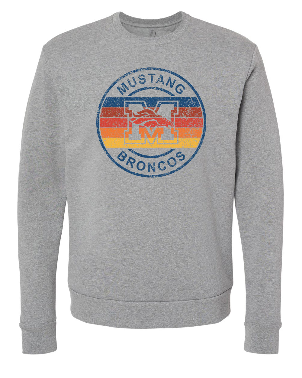 MBI Mustang Broncos (Aviator Nation-Inspired) Sweatshirts