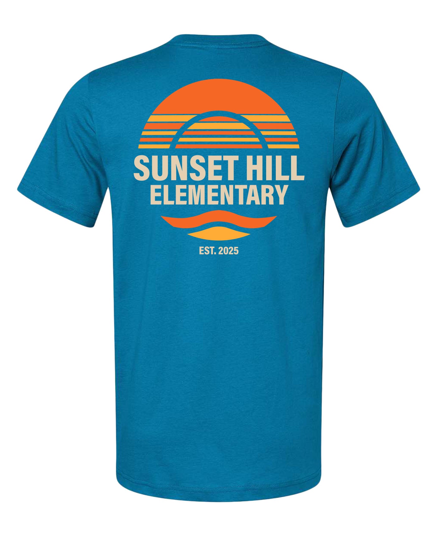 Sunset Hill Elementary T-Shirt - Teal (Youth + Adult)