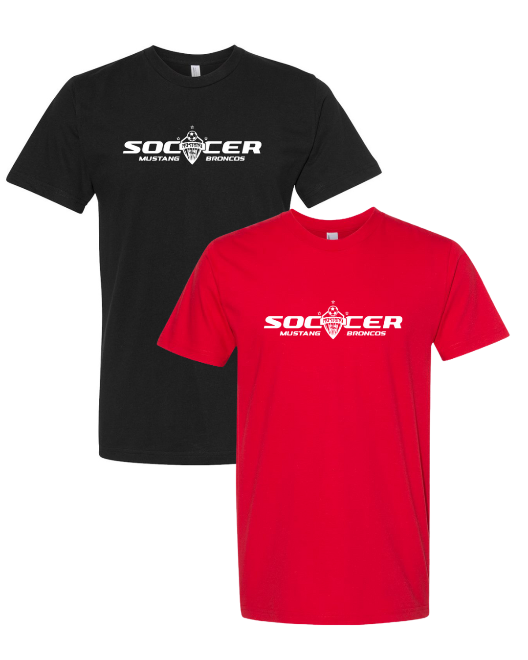 Mustang Boys Soccer Shield (T-Shirts, Hoodies, Sweatshirts)