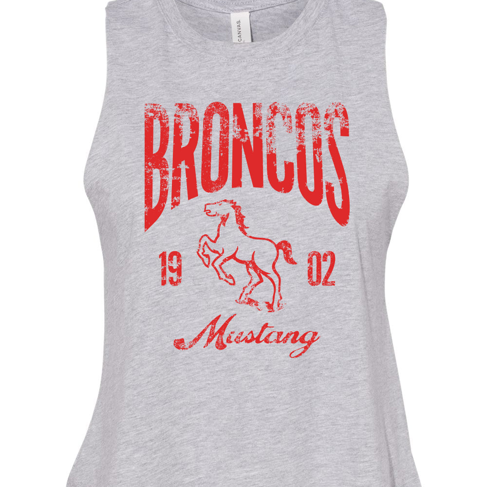 1902 Women's Racerback Crop Tank