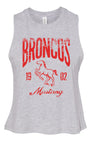 1902 Women's Racerback Crop Tank