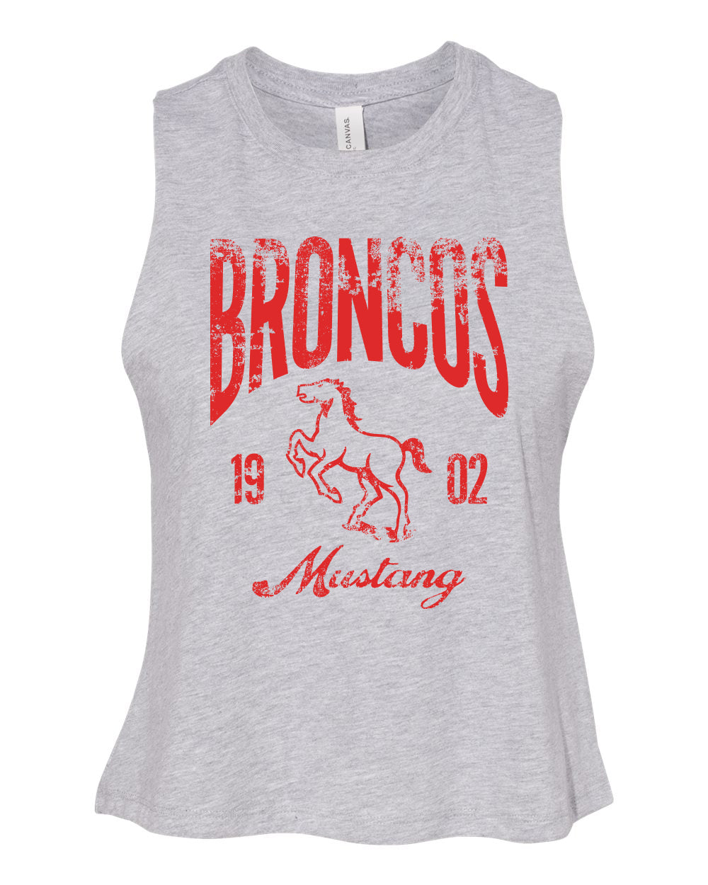 1902 Women's Racerback Crop Tank