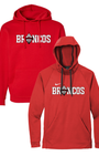 Mustang Men's Soccer Hoodie (Performance or Cotton)