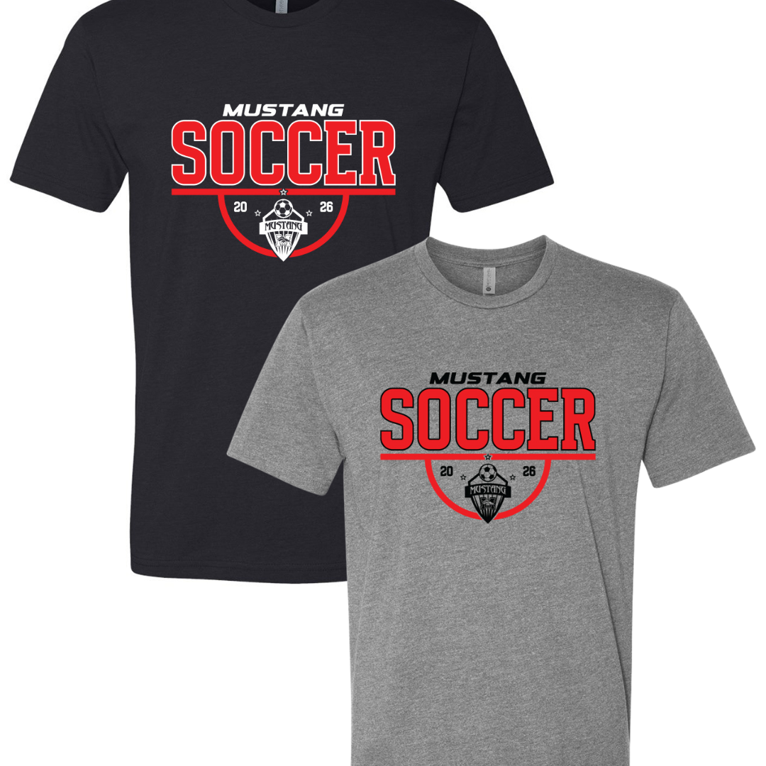 Mustang Boys Soccer - Midfield (T-Shirt, Sweatshirt, Hoodie)