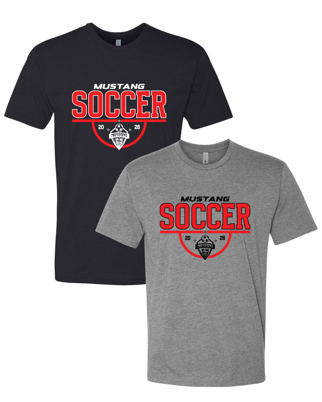 Mustang Boys Soccer - Midfield (T-Shirt, Sweatshirt, Hoodie)