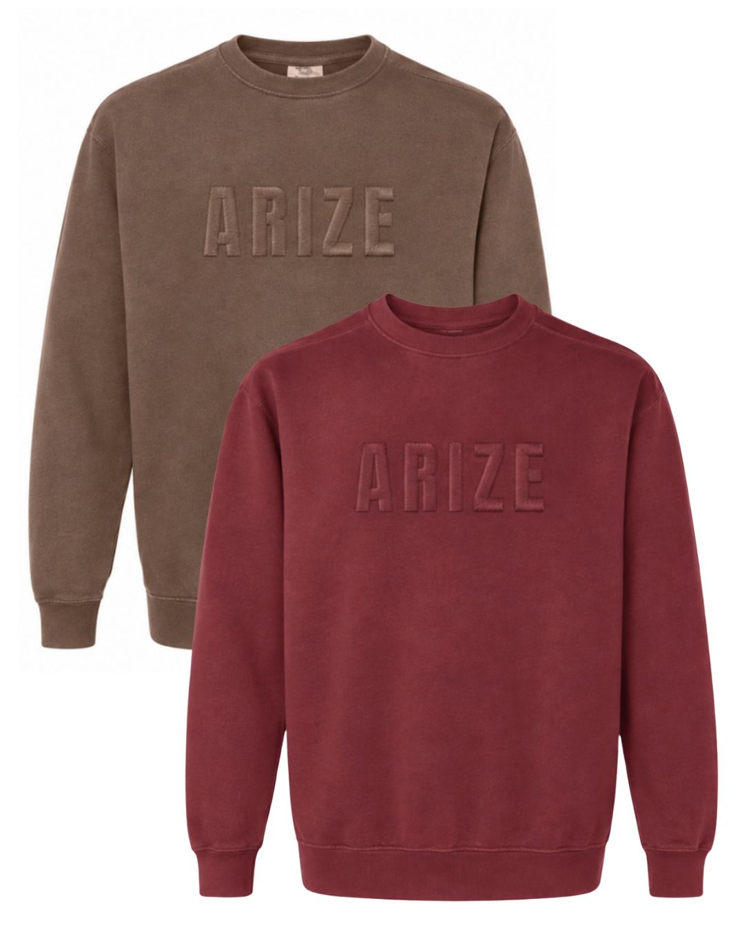Arize Garment Dyed Sweatshirt - Monochromatic