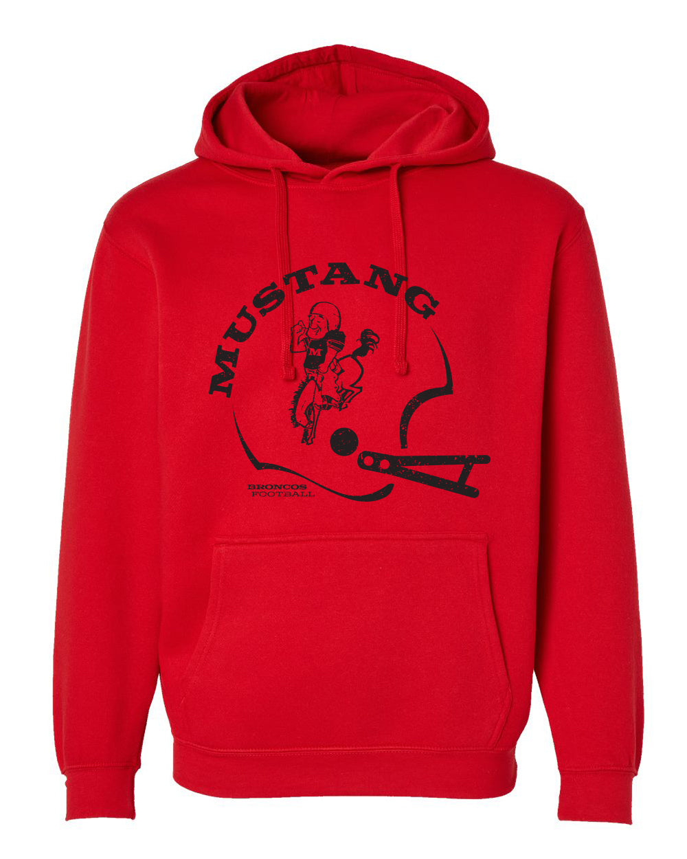 Mustang Vintage Helmet Hoodie