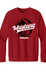 Mustang Volleyball Red Sweatshirt