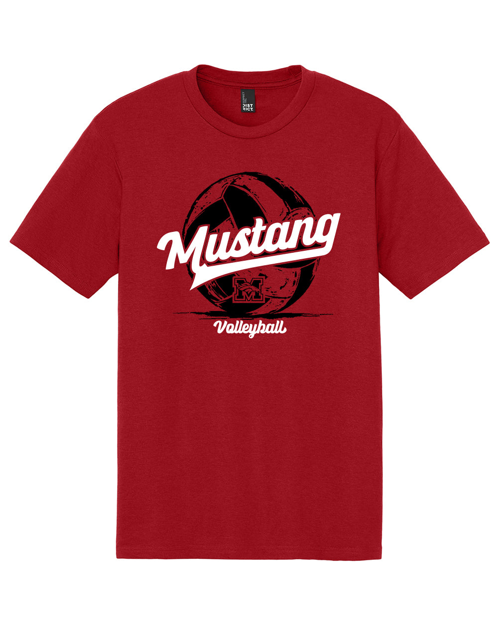 Mustang Volleyball Red T-Shirt