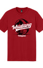 Mustang Volleyball Red T-Shirt
