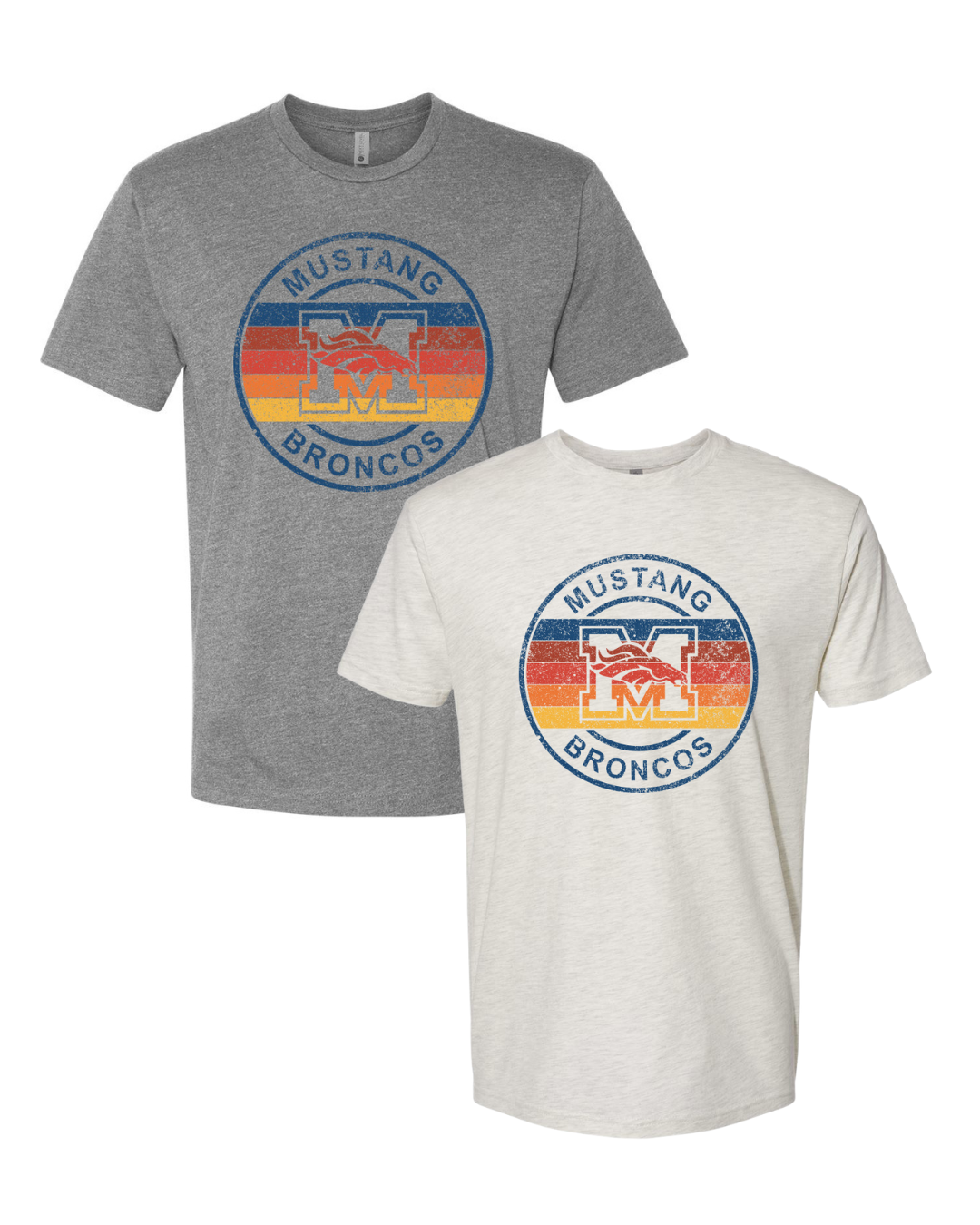 MBI Mustang Broncos (Aviator Nation-Inspired) T-Shirts
