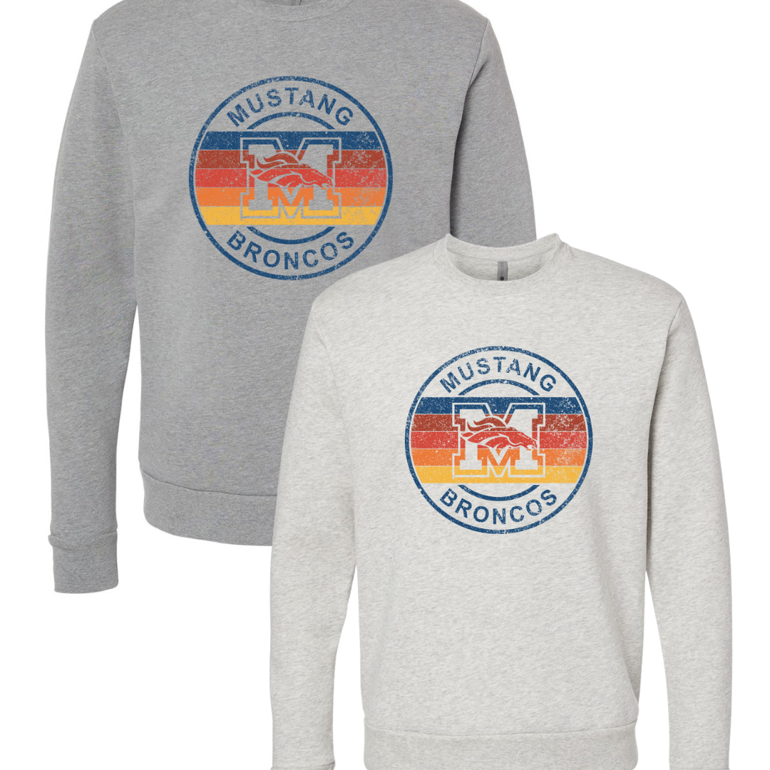 MBI Mustang Broncos (Aviator Nation-Inspired) Sweatshirts