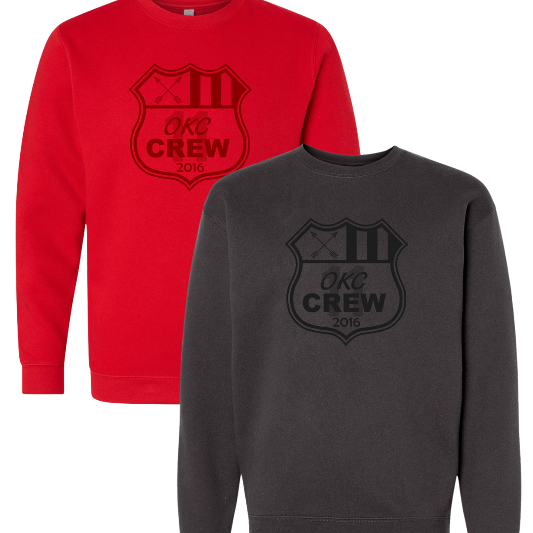OKC Crew Monochromatic Sweatshirt