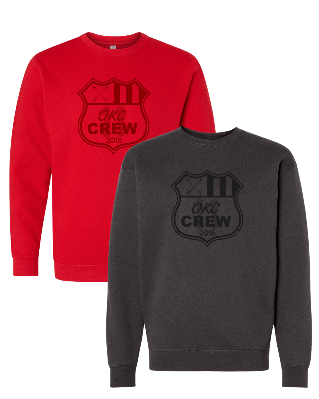 OKC Crew Monochromatic Sweatshirt