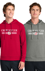 OKC Crew Trainer Sport-Wick® Flex Fleece Pullover Hoodie - Red/Grey