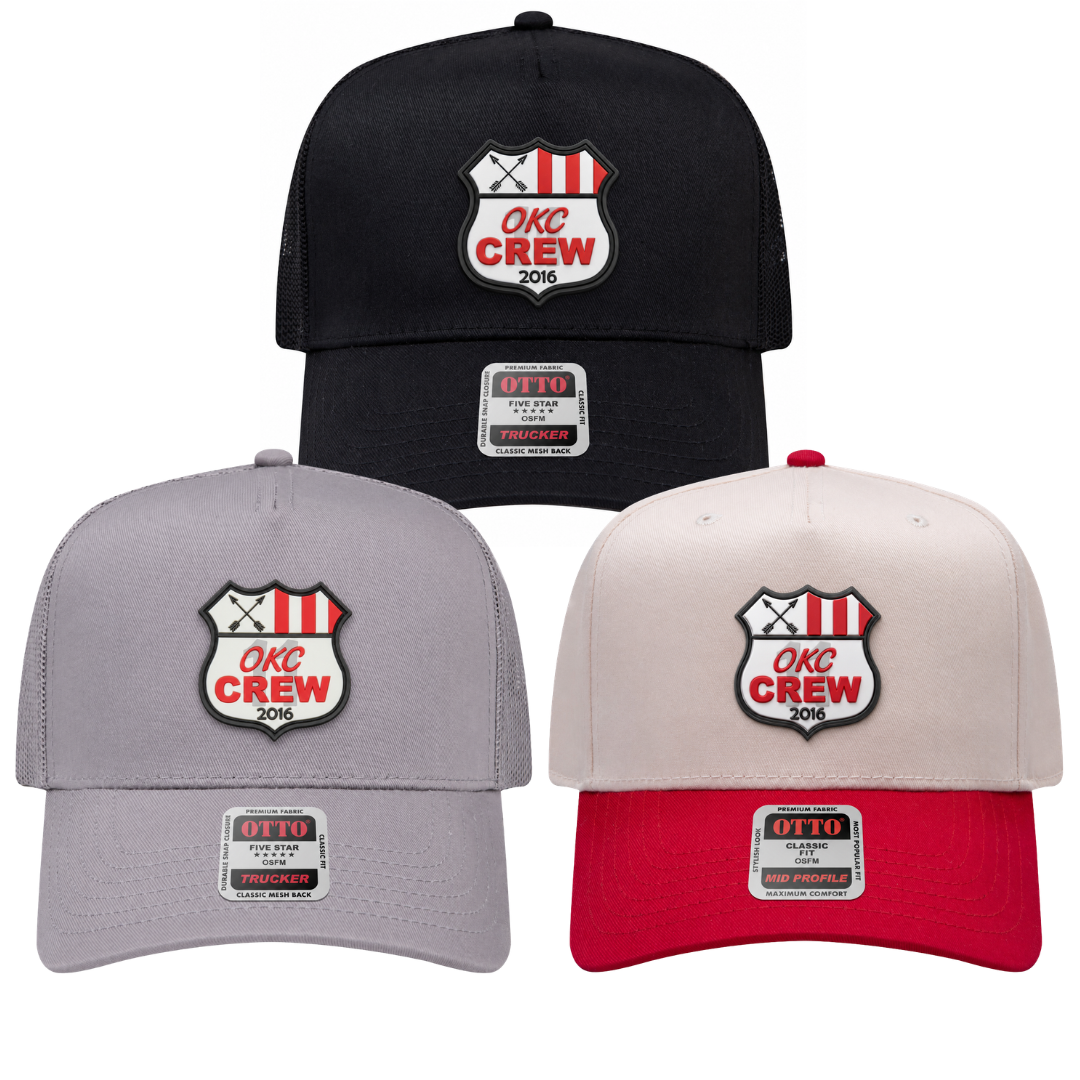 OKC Crew Patch Hats