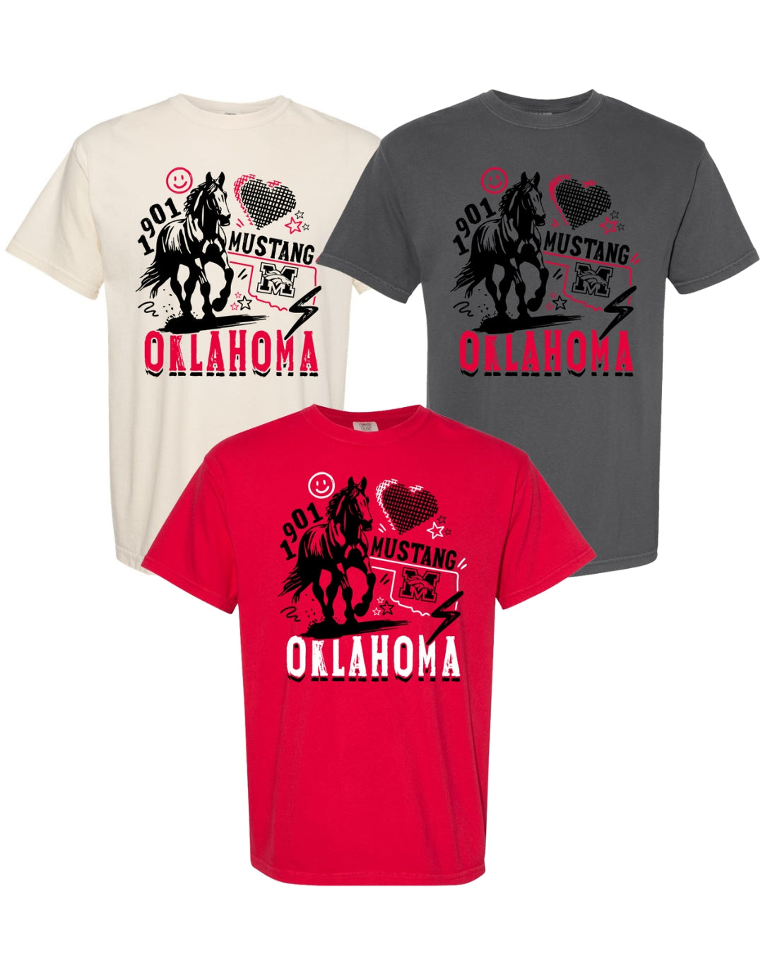 Mustang FCCLA T-Shirt (Comfort Colors)