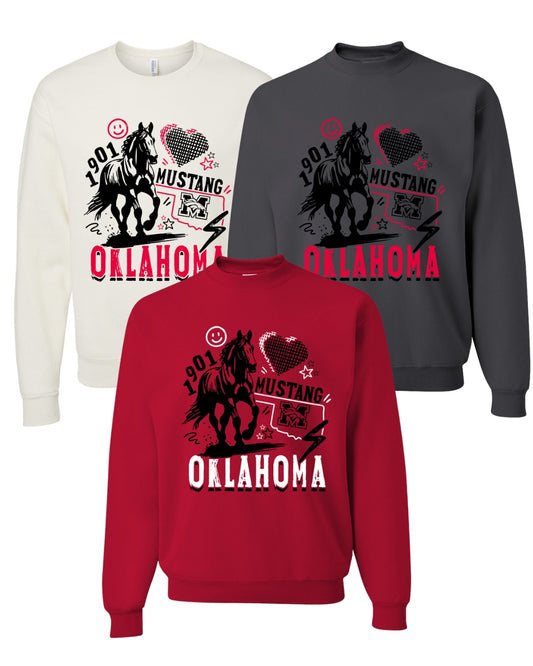 Mustang FCCLA Sweatshirt (Mulitple Colors)