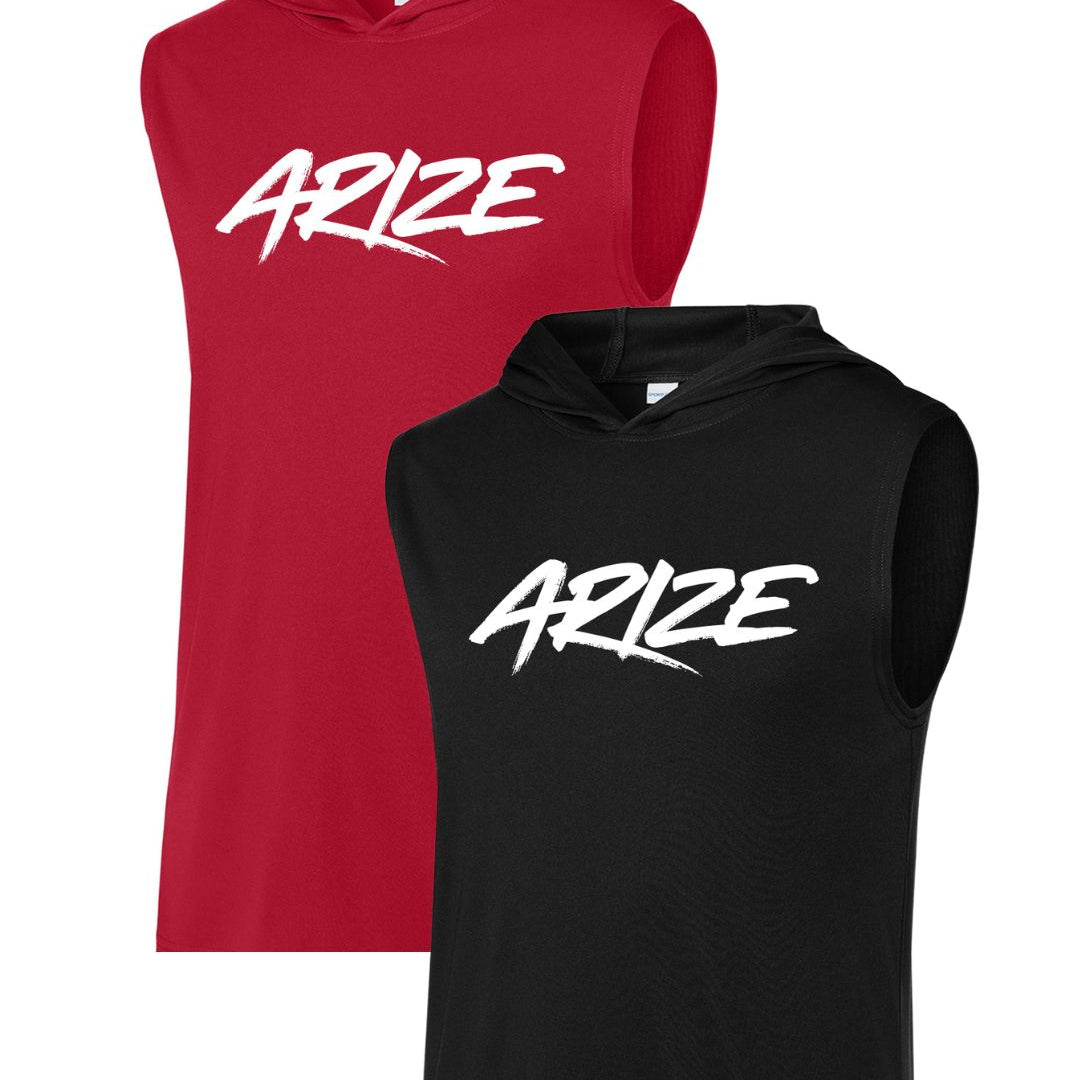 Edgy Arize Hooded Muscle Tank - Mens