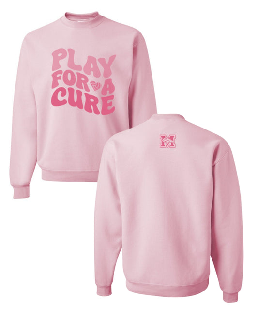Mustang Volleyball "Pink Out" Sweatshirt