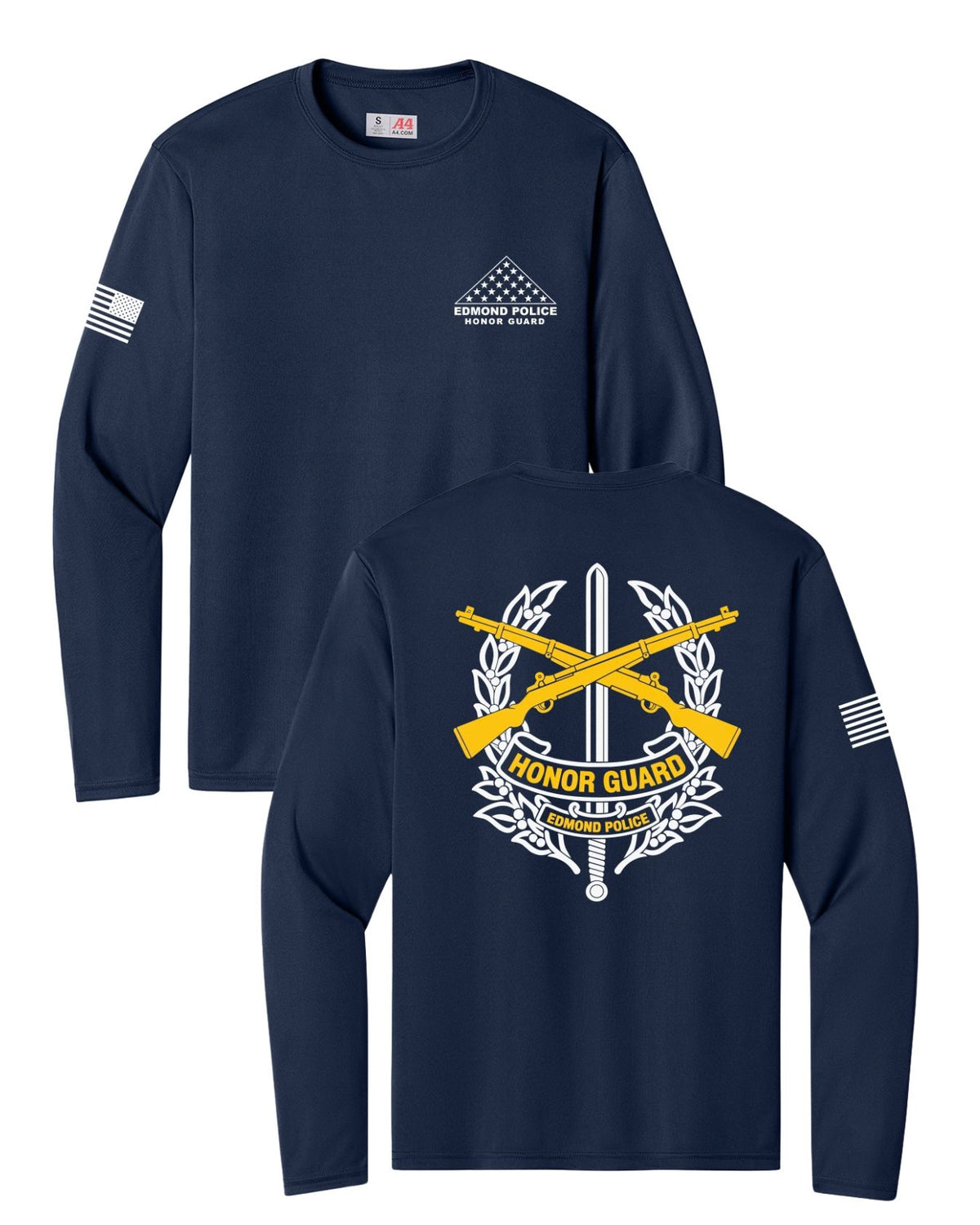 Edmond Police Honor Guard Performance Long Sleeve