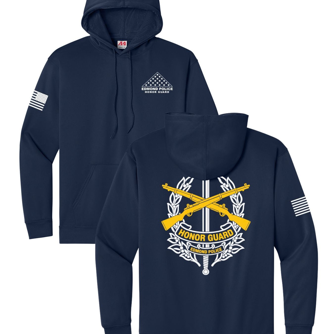 Edmond Police Honor Guard Peformance Hoodie