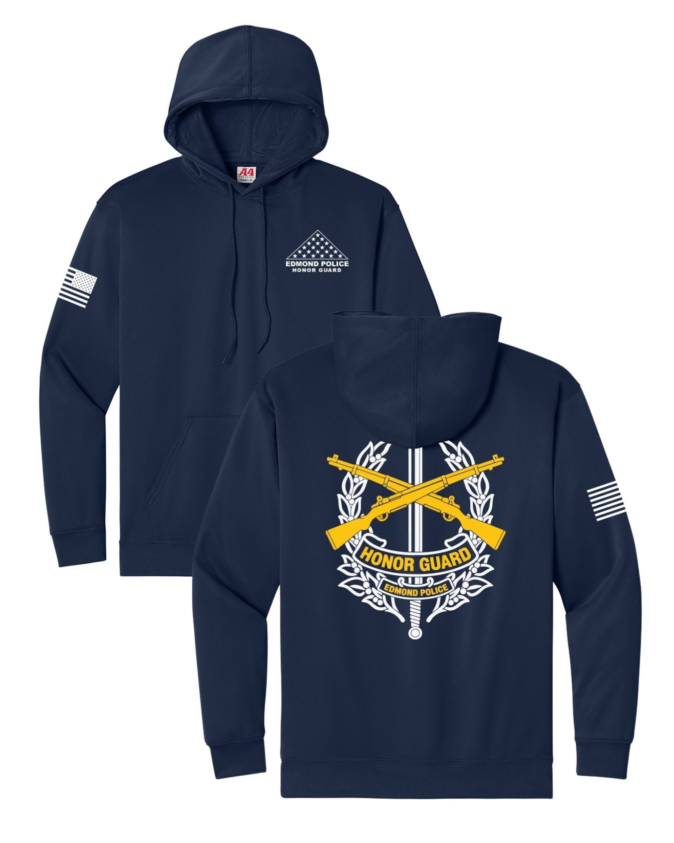 Edmond Police Honor Guard Peformance Hoodie