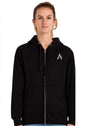 Arize "A" Embroidered Zip-Up