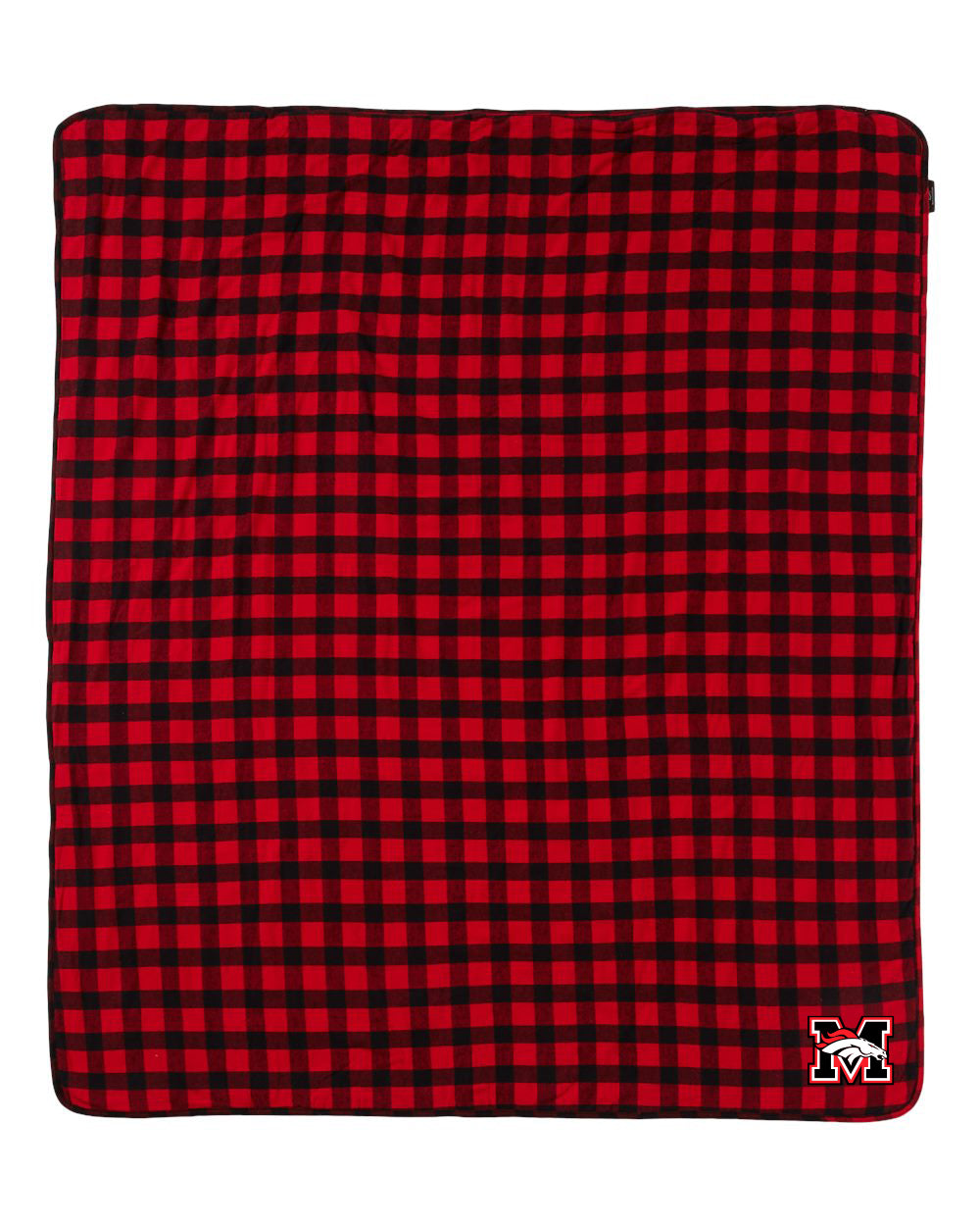 Mustang Soccer Girls Blanket