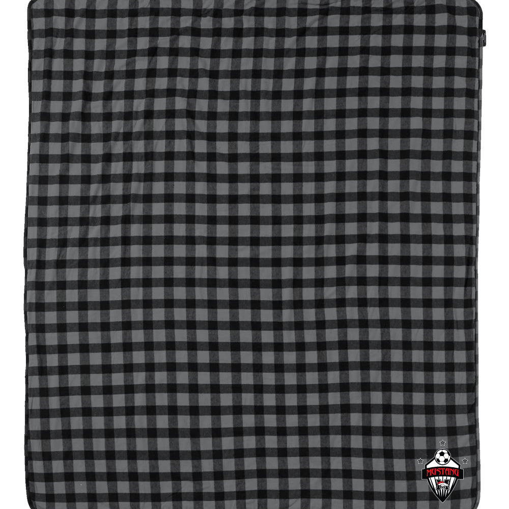 Mustang Soccer Boys Blanket