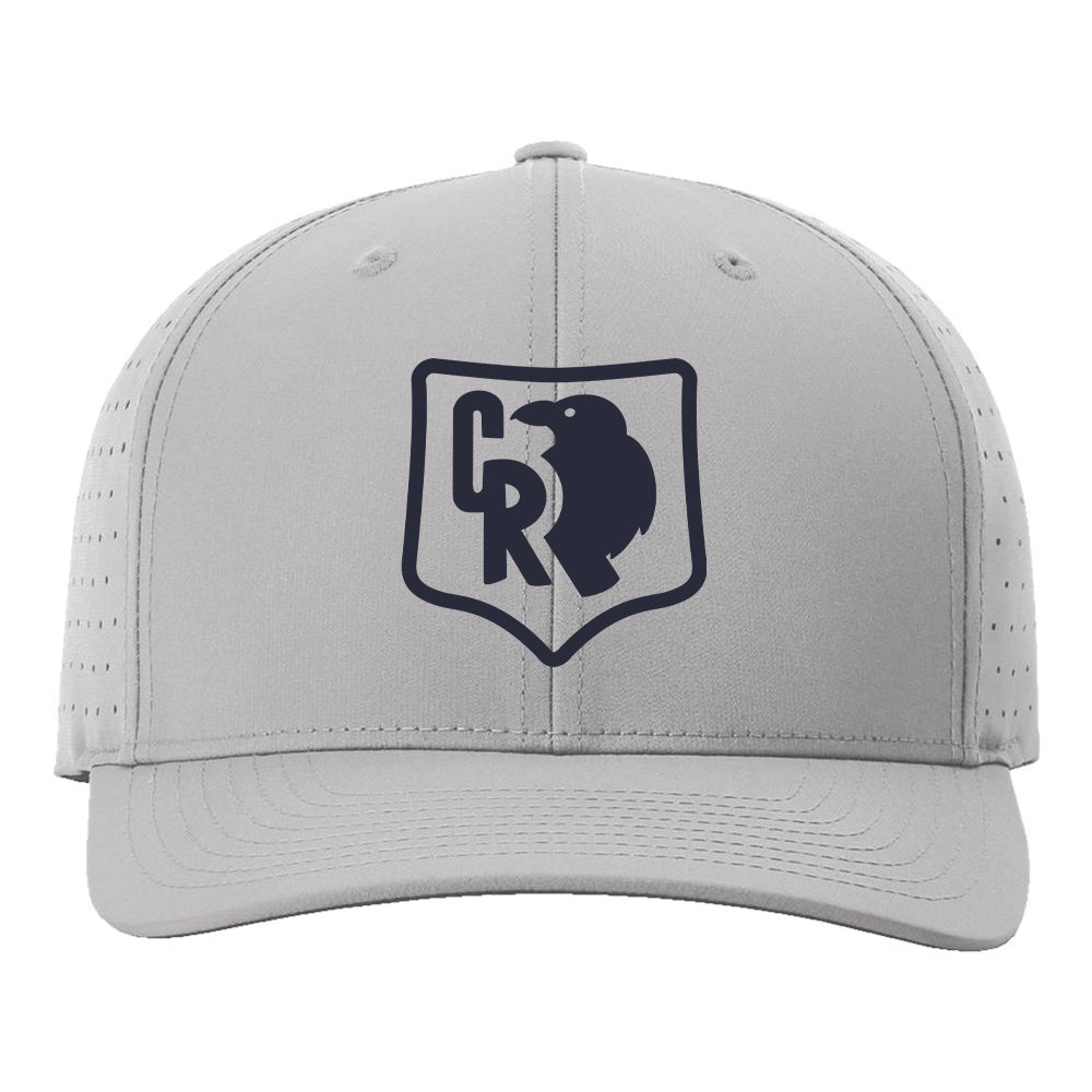 Crow Roost Performance Embroidered Hat - Grey