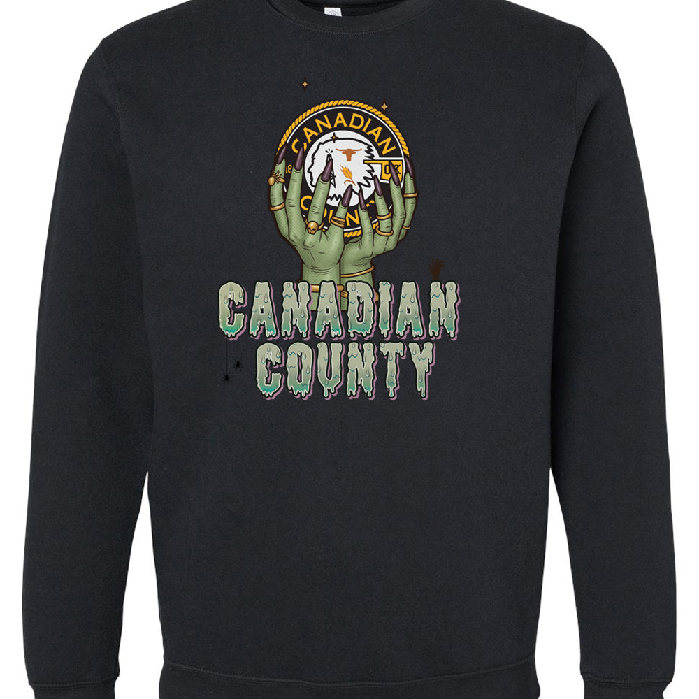 Canadian County Halloween Sweatshirt