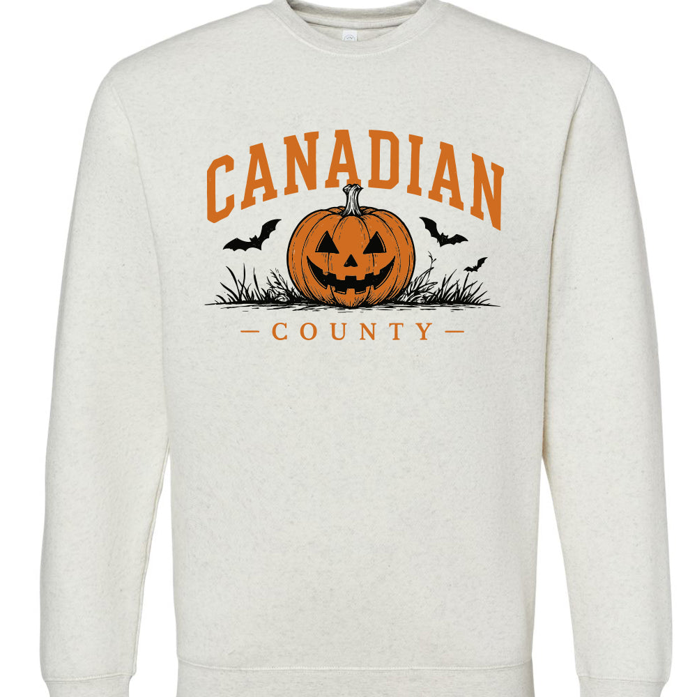 Canadian County Pumpkin Sweatshirt
