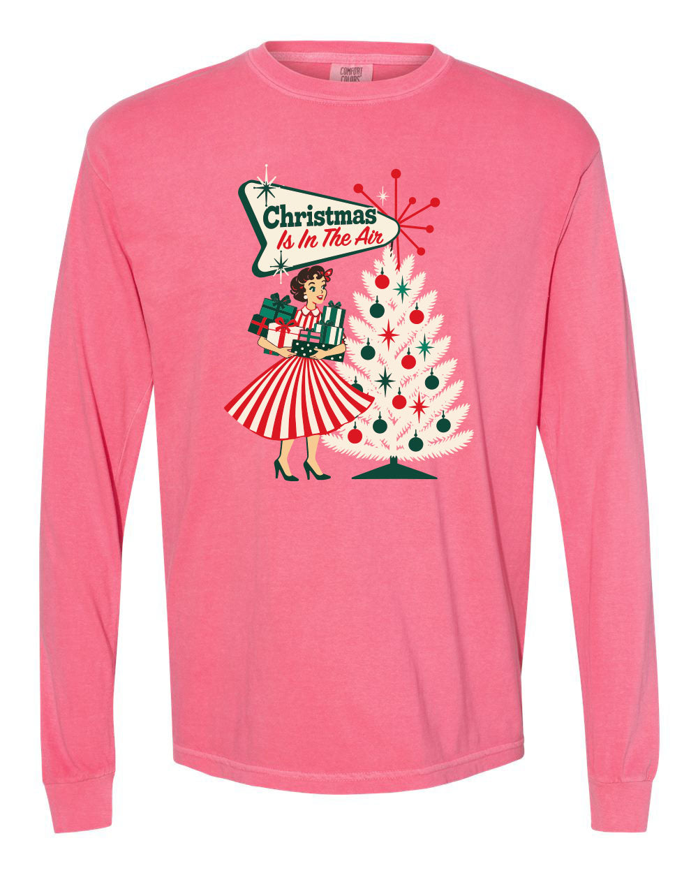 Christmas is in Air Long Sleeve (Comfort Colors)