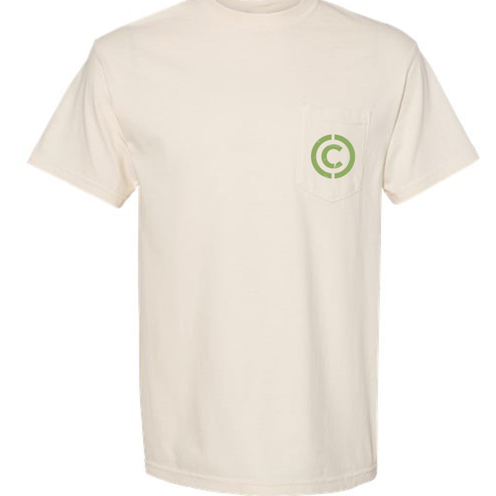 Covenant Students Know Love Live Pocket T-Shirt - Cream