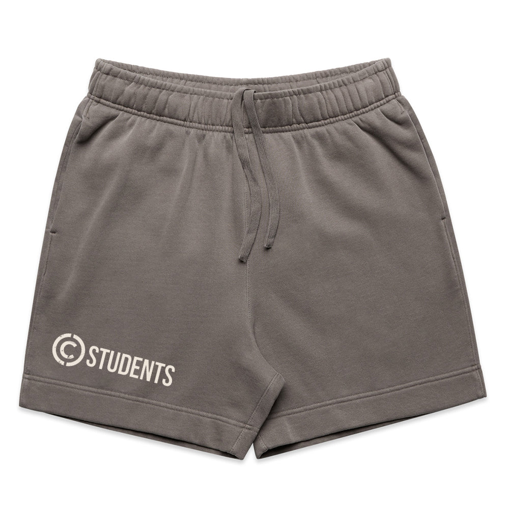 Covenant Students Relax Faded Track Shorts
