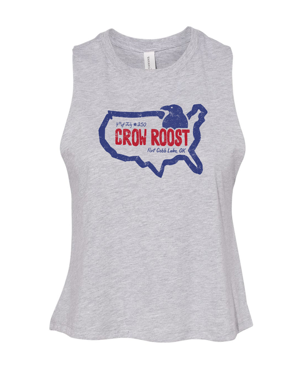 Crow Roost 250 Women's Racerback Crop Tank