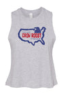 Crow Roost 250 Women's Racerback Crop Tank