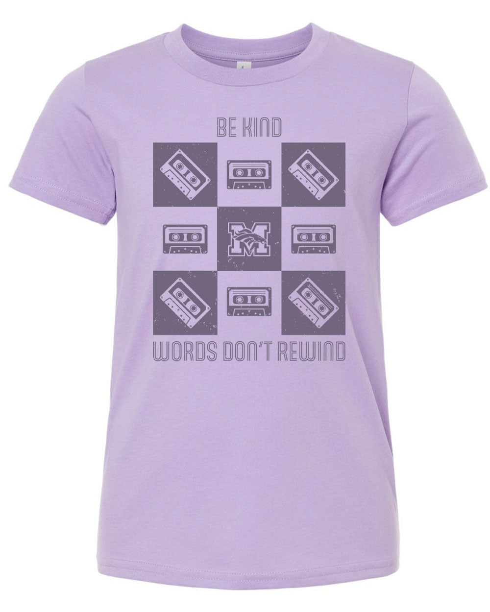 Lavender Checkered Tee