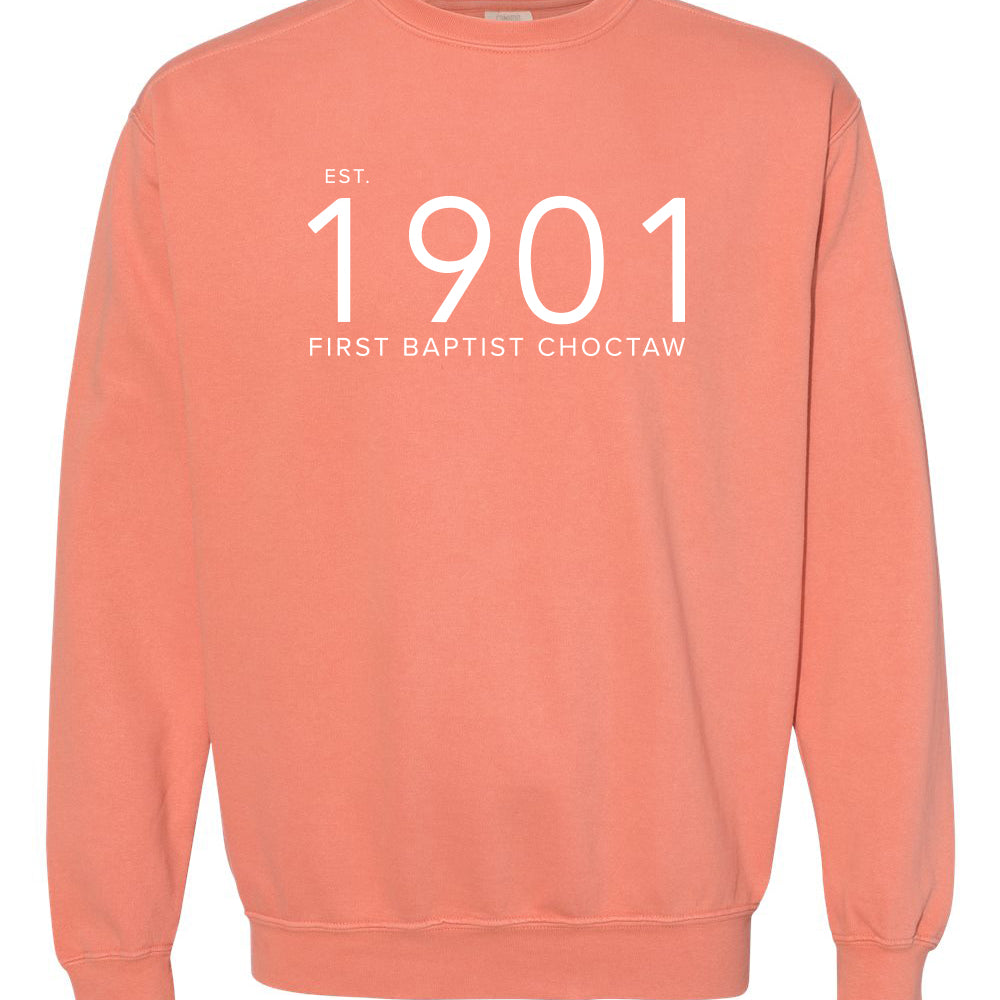 FBCC 1901 Sweatshirt (Comfort Colors)