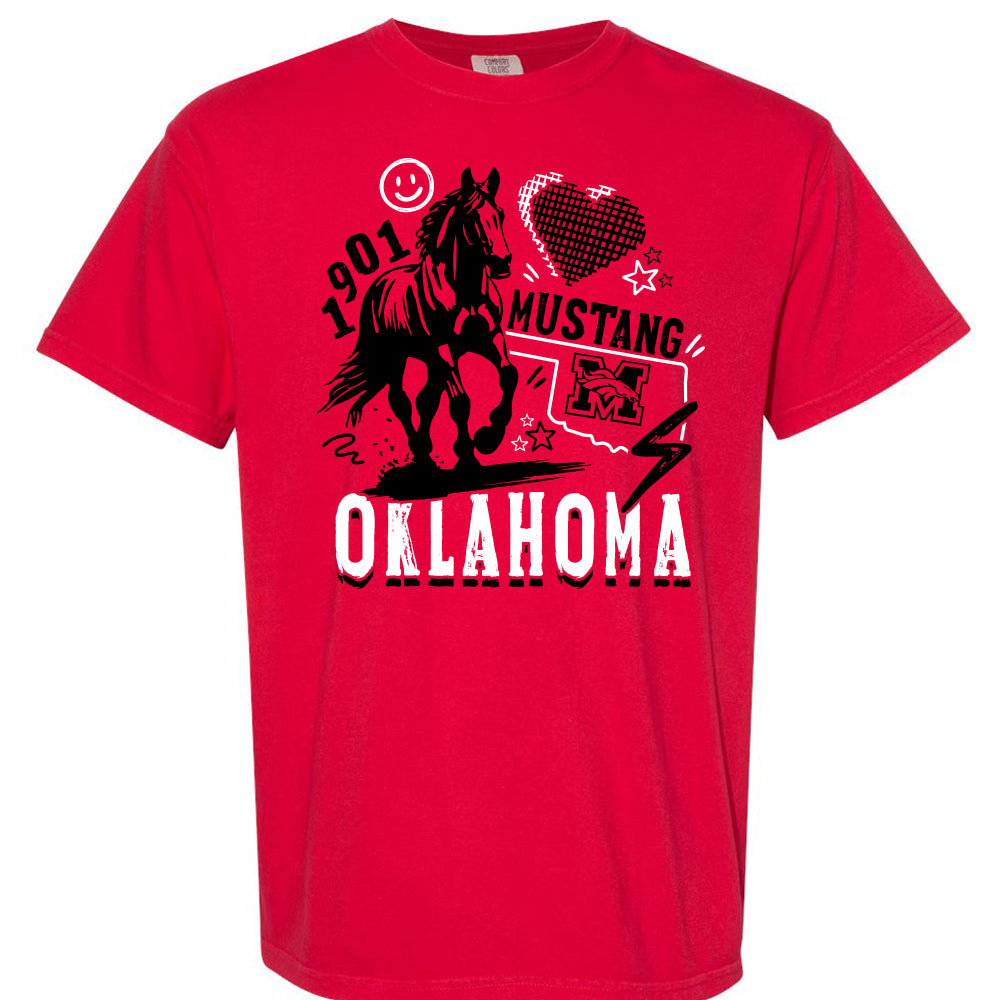 Mustang FCCLA T-Shirt (Comfort Colors)