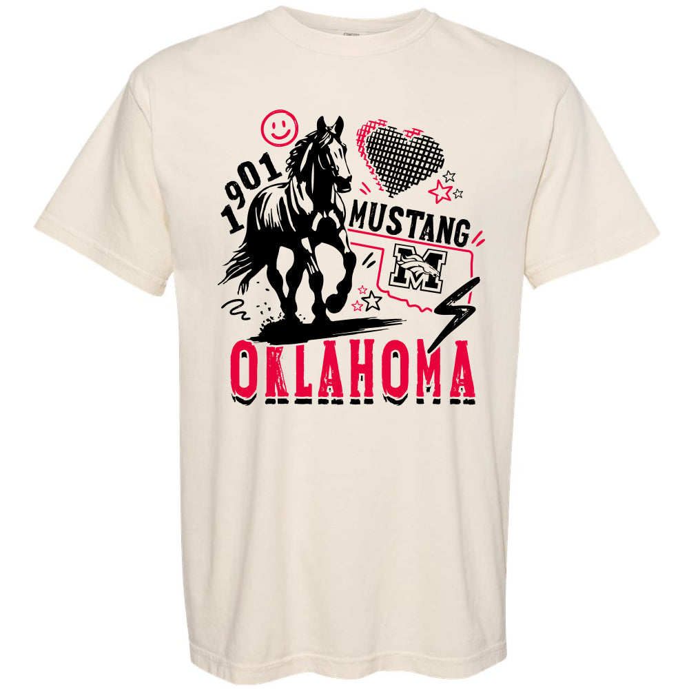 Mustang FCCLA T-Shirt (Comfort Colors)