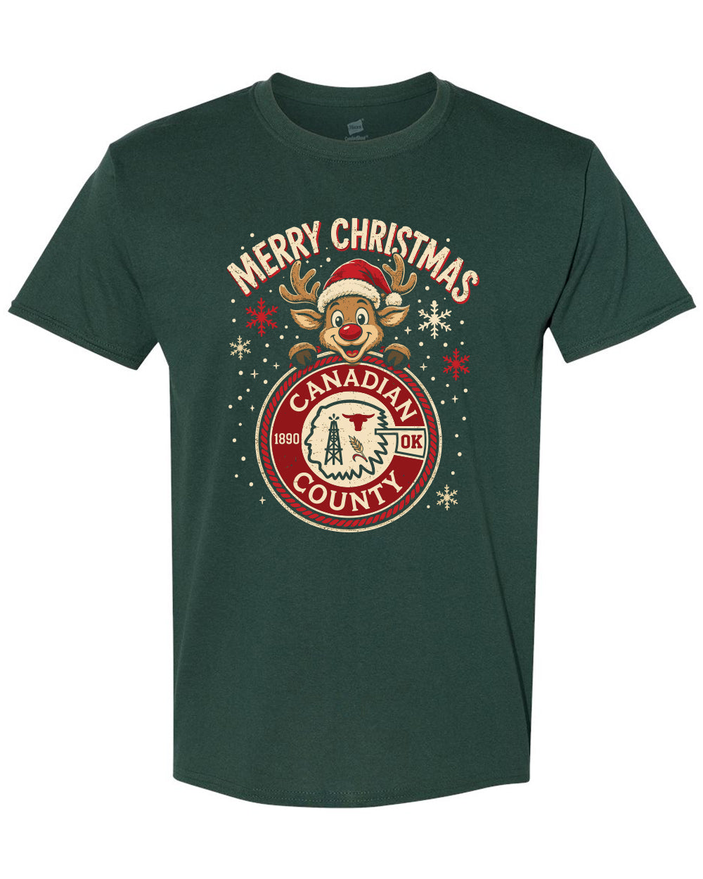 Canadian County "Reindeer" T-Shirt