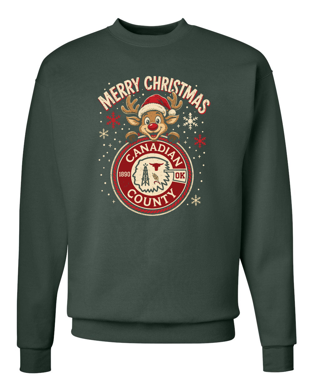 Canadian County "Reindeer" Sweatshirt