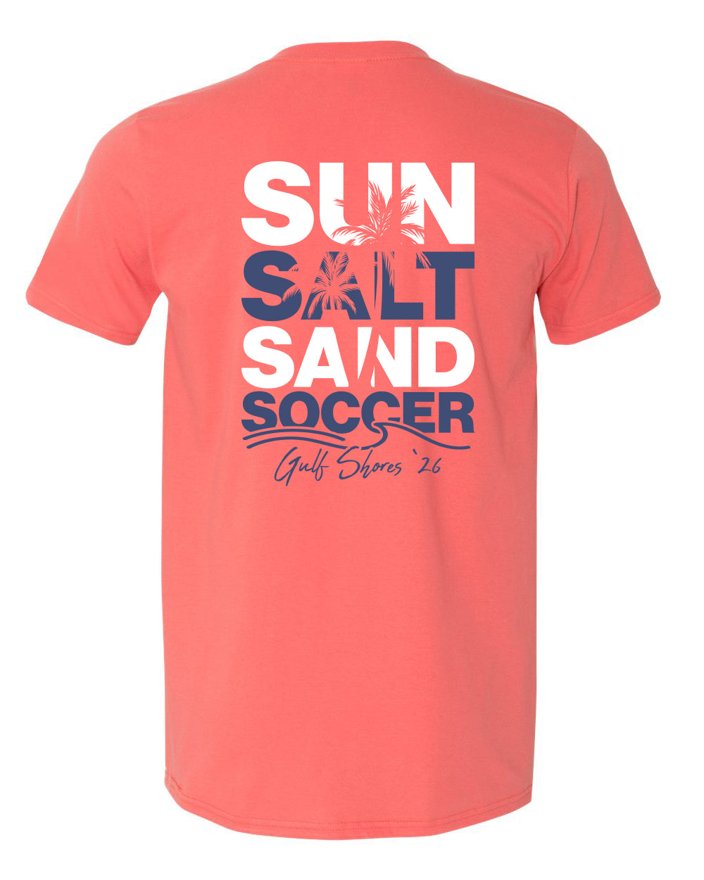 Mustang Soccer - Gulf Shores 100% Cotton T-Shirt